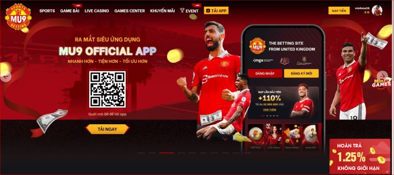 Các tính năng chính của trang web game Vivu88 - Vivu88